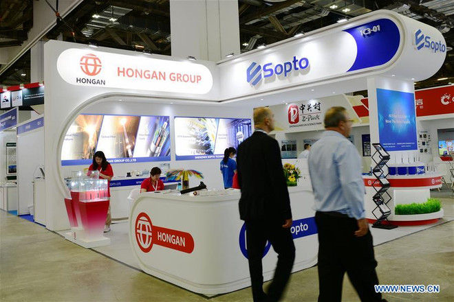 Presentan empresas vietnamitas sus productos en exposición Asia ConnecTech 2019 en Singapur ảnh 1  Presentan empresas vietnamitas sus productos en exposición Asia ConnecTech 2019 en Singapur ảnh 1