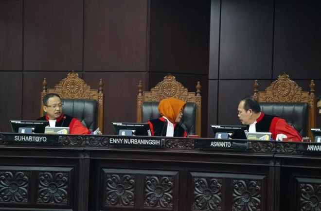 Rechaza tribunal de Indonesia apelación sobre resultado de elecciones presidenciales ảnh 1 Rechaza tribunal de Indonesia apelación sobre resultado de elecciones presidenciales ảnh 1