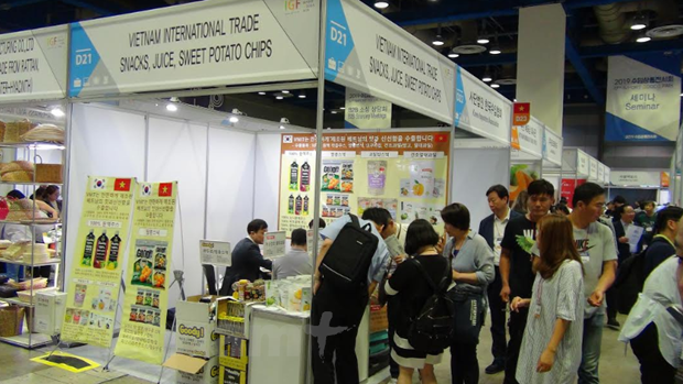 Promocionan empresas vietnamitas productos de exportación en Corea del Sur ảnh 1