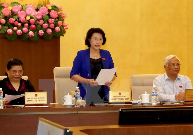 Comité Permanente de Asamblea Nacional de Vietnam inaugura nueva reunión de trabajo ảnh 1 Comité Permanente de Asamblea Nacional de Vietnam inaugura nueva reunión de trabajo ảnh 1