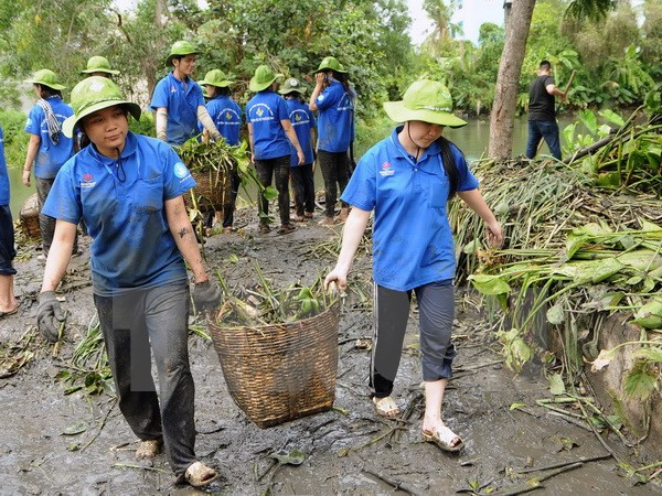 Comienza en Ciudad Ho Chi Minh la campaña voluntaria de jóvenes ảnh 1 Comienza en Ciudad Ho Chi Minh la campaña voluntaria de jóvenes ảnh 1