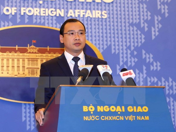 Acciones chinas en Hoang Sa infringen soberanía de Vietnam, dijo vocero de Canciller ảnh 1 Acciones chinas en Hoang Sa infringen soberanía de Vietnam, dijo vocero de Canciller ảnh 1