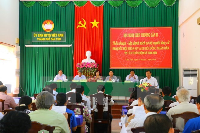 Tercera conferencia consultiva aprueba lista de candidatos a elecciones legislativas ảnh 1 Tercera conferencia consultiva aprueba lista de candidatos a elecciones legislativas ảnh 1