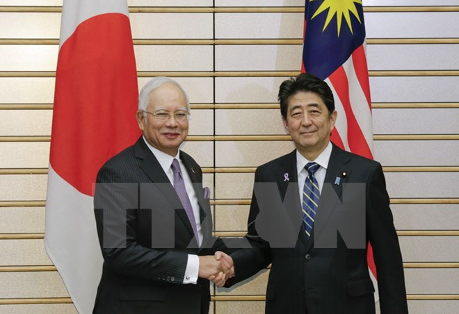 Japón y Malasia reafirman postura en cuestión del Mar del Este ảnh 1 Japón y Malasia reafirman postura en cuestión del Mar del Este ảnh 1