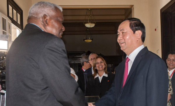 Presidente de Vietnam continúa actividades en Cuba ảnh 1 Presidente de Vietnam continúa actividades en Cuba ảnh 1