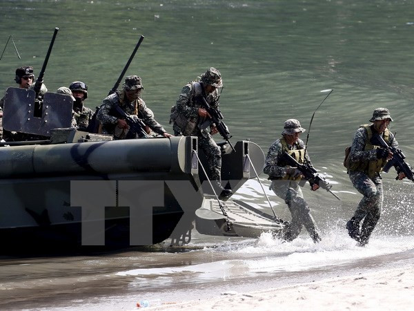 Fuerzas armadas de Filipinas y EE.UU. realizan ejercicios conjuntos ảnh 1 Fuerzas armadas de Filipinas y EE.UU. realizan ejercicios conjuntos ảnh 1