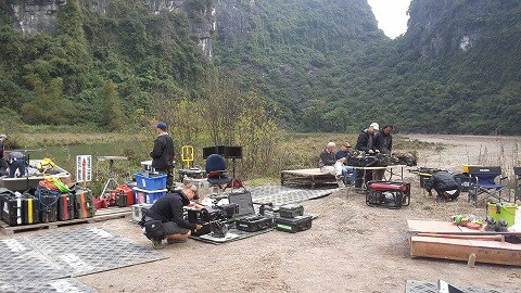“Kong: Skull Island” filma cuevas majestuosas de provincia Ninh Binh ảnh 3 “Kong: Skull Island” filma cuevas majestuosas de provincia Ninh Binh ảnh 3