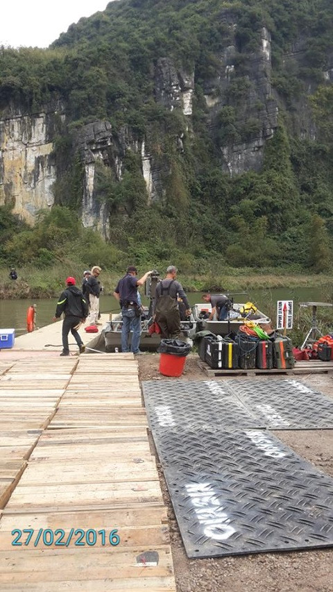 “Kong: Skull Island” filma cuevas majestuosas de provincia Ninh Binh ảnh 2 “Kong: Skull Island” filma cuevas majestuosas de provincia Ninh Binh ảnh 2
