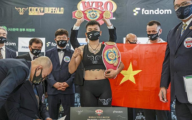 "Ángel Negro", el orgullo de los deportes de combate vietnamitas ảnh 1  "Ángel Negro", el orgullo de los deportes de combate vietnamitas ảnh 1