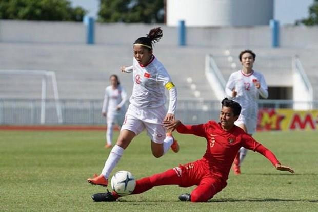 Vietnam encabeza Grupo B del Campeonato Femenino regional de fútbol ảnh 1 Vietnam encabeza Grupo B del Campeonato Femenino regional de fútbol ảnh 1