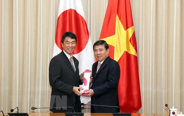 Ciudad Ho Chi Minh fortalece cooperación con prefectura japonesa de Miyaki ảnh 1 Ciudad Ho Chi Minh fortalece cooperación con prefectura japonesa de Miyaki ảnh 1