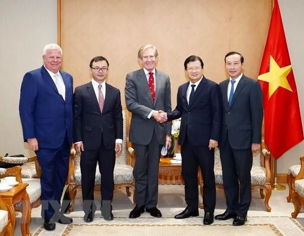 Vicepremier vietnamita recibe al director ejecutivo del grupo SOCO ảnh 1 Vicepremier vietnamita recibe al director ejecutivo del grupo SOCO ảnh 1