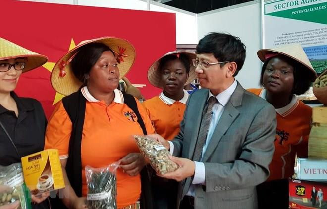 Productos vietnamitas caparan atención del público durante feria comercial en Mozambique ảnh 1 Productos vietnamitas caparan atención del público durante feria comercial en Mozambique ảnh 1