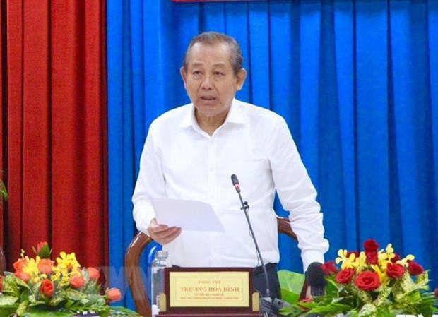 Realiza vicepremier visita de trabajo en provincia de Quang Ninh ảnh 1 Realiza vicepremier visita de trabajo en provincia de Quang Ninh ảnh 1