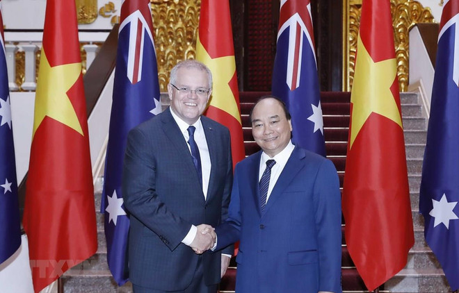 Concluye Premier de Australia visita oficial a Vietnam ảnh 1 Concluye Premier de Australia visita oficial a Vietnam ảnh 1