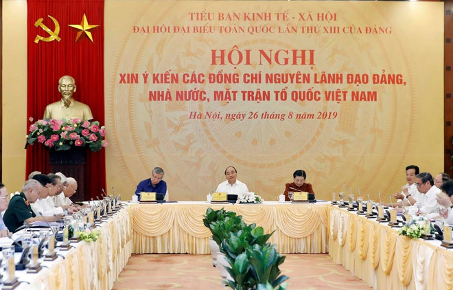 Recogen opiniones acerca de documentos del XIII Congreso del Partido Comunista de Vietnam ảnh 1 Recogen opiniones acerca de documentos del XIII Congreso del Partido Comunista de Vietnam ảnh 1