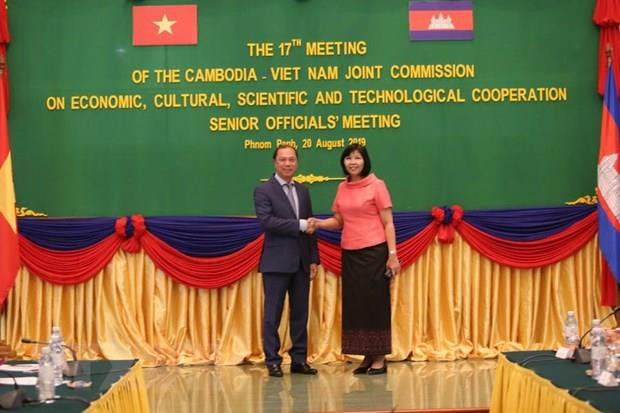 Discuten Vietnam y Camboya el contenido de la XVII Reunión del Comité Mixto ảnh 1 Discuten Vietnam y Camboya el contenido de la XVII Reunión del Comité Mixto ảnh 1