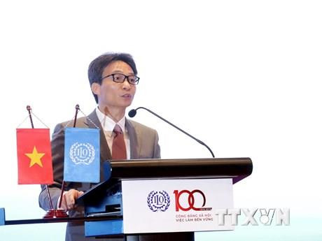 Celebran en Vietnam centenario de la Organización Internacional del Trabajo ảnh 1 Celebran en Vietnam centenario de la Organización Internacional del Trabajo ảnh 1