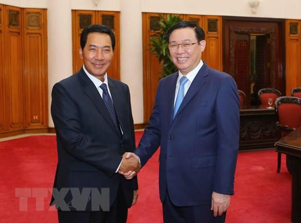Recibe viceprimer ministro vietnamita al vicepresidente de la Asamblea Nacional de Laos ảnh 1 Recibe viceprimer ministro vietnamita al vicepresidente de la Asamblea Nacional de Laos ảnh 1