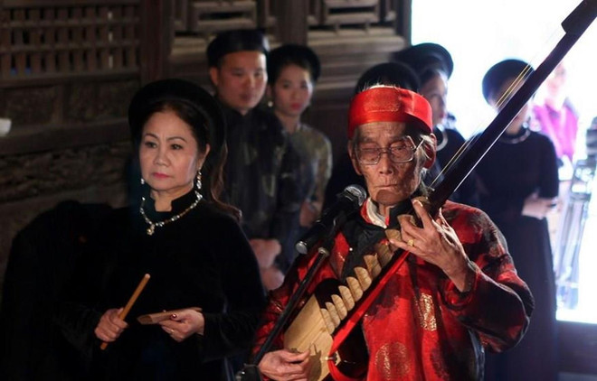 Promueven en Bac Ninh canto ceremonial Ca Tru, Patrimonio Cultural Intangible de la Humanidad ảnh 1 Promueven en Bac Ninh canto ceremonial Ca Tru, Patrimonio Cultural Intangible de la Humanidad ảnh 1