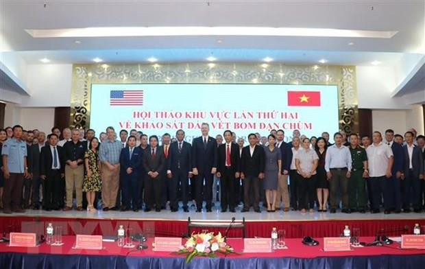 Revisan en Vietnam eficacia de métodos de investigación sobre bombas de racimo ảnh 1 Revisan en Vietnam eficacia de métodos de investigación sobre bombas de racimo ảnh 1