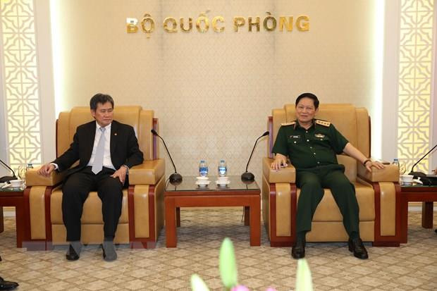 Recibe ministro de Defensa de Vietnam a secretario general de ASEAN ảnh 1 Recibe ministro de Defensa de Vietnam a secretario general de ASEAN ảnh 1
