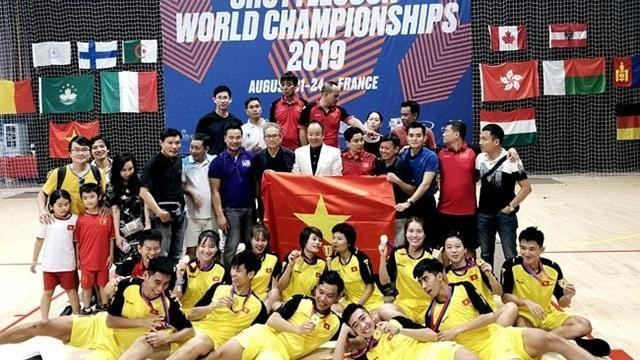 Triunfa equipo vietnamita en el Campeonato Mundial de Jianzi 2019 ảnh 1 Triunfa equipo vietnamita en el Campeonato Mundial de Jianzi 2019 ảnh 1