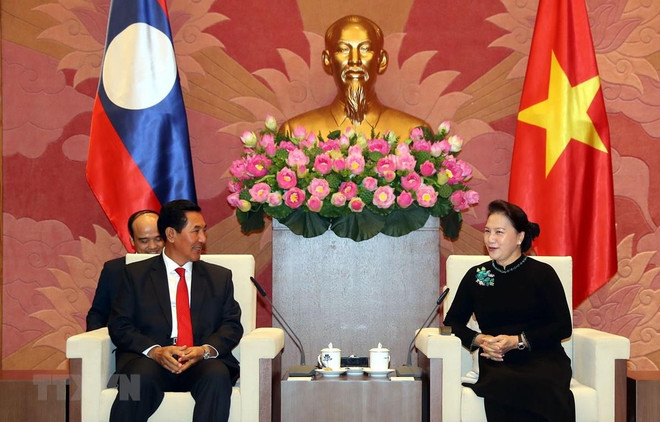 Robustecen cooperación entre parlamentos entre Vietnam y Laos ảnh 1 Robustecen cooperación entre parlamentos entre Vietnam y Laos ảnh 1