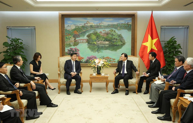 Dirigente vietnamita reitera disposición de impulsar lazos con provincia china de Guangdong ảnh 1 Dirigente vietnamita reitera disposición de impulsar lazos con provincia china de Guangdong ảnh 1