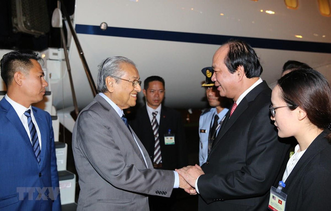 Primer ministro de Malasia inicia visita oficial a Vietnam ảnh 1 Primer ministro de Malasia inicia visita oficial a Vietnam ảnh 1
