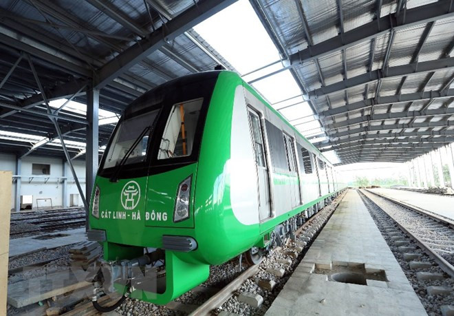 Aceleran instalación del ferrocarril Cat Linh-Ha Dong ảnh 1 Aceleran instalación del ferrocarril Cat Linh-Ha Dong ảnh 1