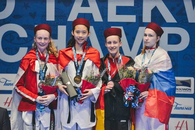 Taekwondista vietnamita gana medalla en el Mundial Juvenil 208 ảnh 1 Taekwondista vietnamita gana medalla en el Mundial Juvenil 208 ảnh 1