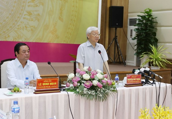 Dirigente partidista vietnamita pide a Dong Thap impulsar reforma de aparato administrativo ảnh 1 Dirigente partidista vietnamita pide a Dong Thap impulsar reforma de aparato administrativo ảnh 1