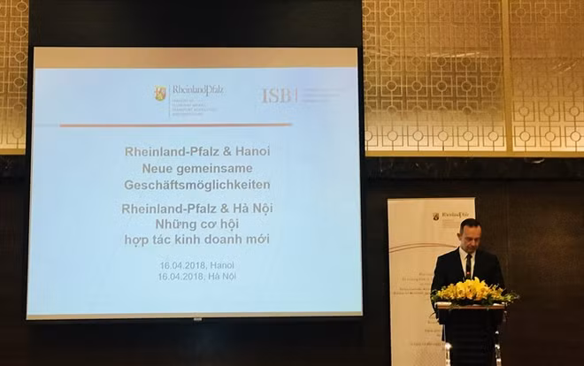 Delegación alemana busca cooperación comercial con Vietnam ảnh 1