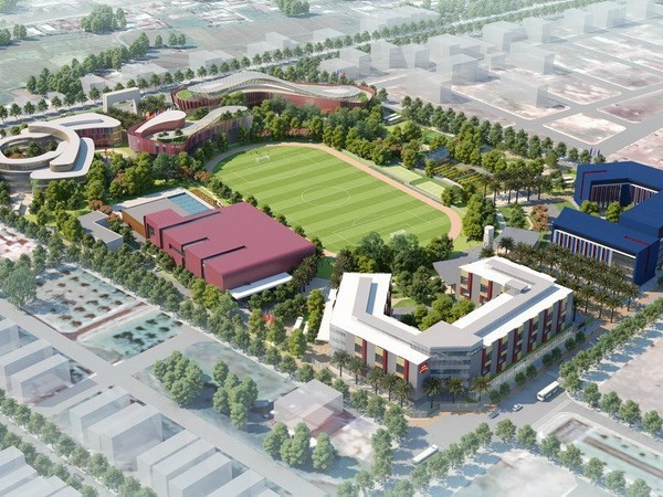 Vietnam inicia construcción de Ciudad de Educación Internacional en Quang Ngai ảnh 1 Vietnam inicia construcción de Ciudad de Educación Internacional en Quang Ngai ảnh 1