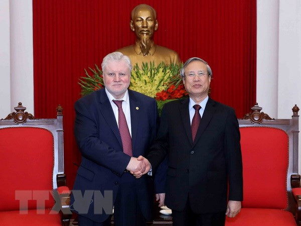 Partido Comunista de Vietnam y su similar de Rusia Justa fortalecen nexos ảnh 1
