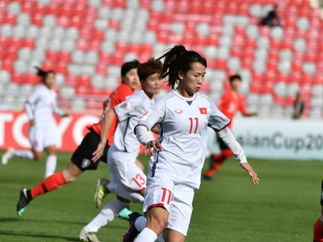 Selección femenina de fútbol de Vietnam parte de Jordania tras derrota ante Sudcorea ảnh 1 Selección femenina de fútbol de Vietnam parte de Jordania tras derrota ante Sudcorea ảnh 1