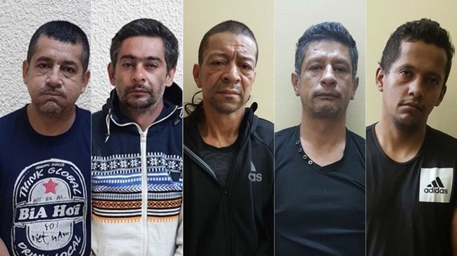 Condenados a prisión cinco delincuentes de nacionalidad colombiana ảnh 1 Condenados a prisión cinco delincuentes de nacionalidad colombiana ảnh 1