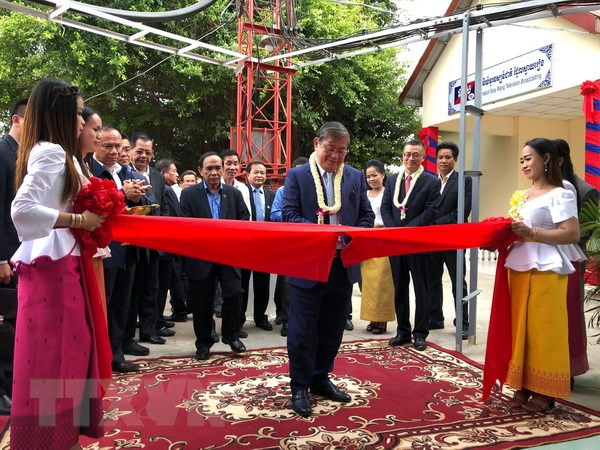Vietnam apoya a Camboya en ampliación de cobertura de televisión ảnh 1 Vietnam apoya a Camboya en ampliación de cobertura de televisión ảnh 1