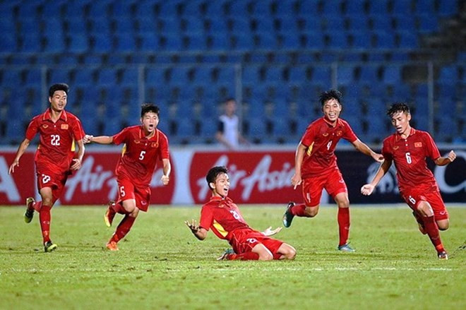 Sub-15 Vietnam se corona en campeonato de fútbol del Sudeste Asiático ảnh 1 Sub-15 Vietnam se corona en campeonato de fútbol del Sudeste Asiático ảnh 1