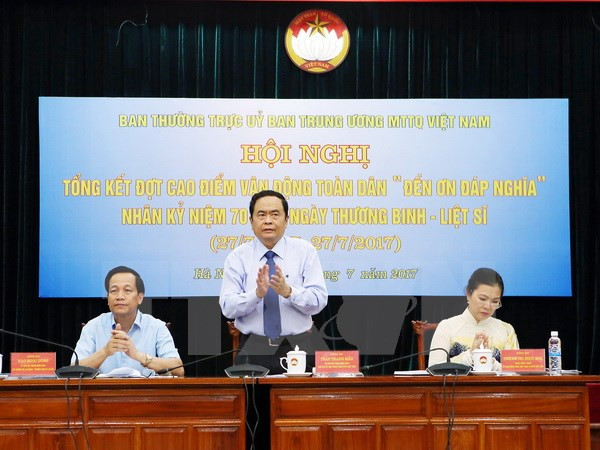 Continúa en Vietnam programa en honor a los inválidos de guerra y mártires ảnh 1 Continúa en Vietnam programa en honor a los inválidos de guerra y mártires ảnh 1