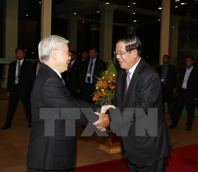 Determinado Partido Popular de Camboya a contribuir al progreso de lazos con Vietnam ảnh 1 Determinado Partido Popular de Camboya a contribuir al progreso de lazos con Vietnam ảnh 1
