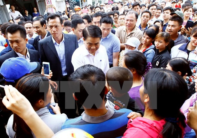 Hanoi anuncia conclusión de la inspección integral sobre la gestión y uso de tierra en comuna de Dong Tam ảnh 1 Hanoi anuncia conclusión de la inspección integral sobre la gestión y uso de tierra en comuna de Dong Tam ảnh 1