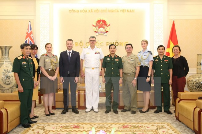 Vietnam y Australia impulsan cooperación en defensa ảnh 1 Vietnam y Australia impulsan cooperación en defensa ảnh 1