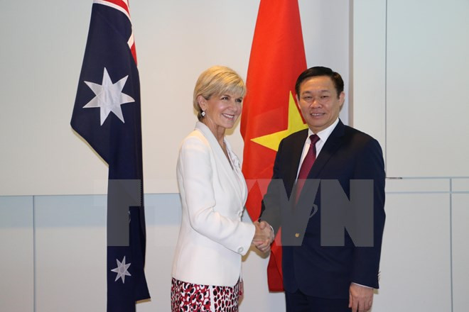 Vicepremier vietnamita continúa visita en Australia ảnh 1 Vicepremier vietnamita continúa visita en Australia ảnh 1