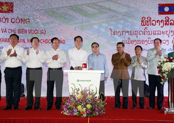 Vietnam inicia explotación de minas de sal de potasio en Laos ảnh 1 Vietnam inicia explotación de minas de sal de potasio en Laos ảnh 1
