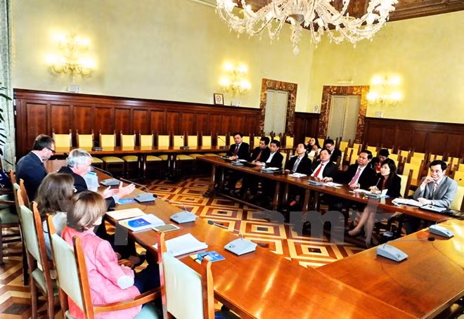 Comparten Vietnam e Italia experiencias en inspección gubernamental ảnh 1 Comparten Vietnam e Italia experiencias en inspección gubernamental ảnh 1