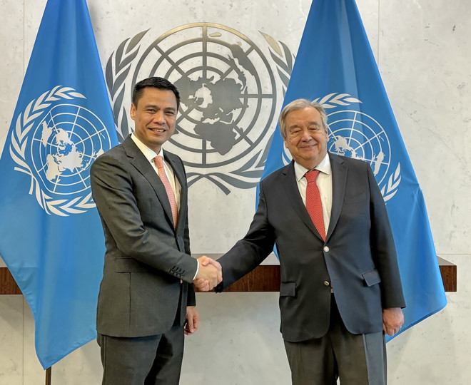 Secretario general de la ONU impresionado con el crecimiento económico de Vietnam ảnh 2 Secretario general de la ONU impresionado con el crecimiento económico de Vietnam ảnh 2