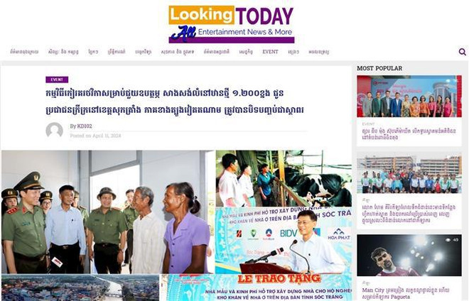 Prensa camboya destaca políticas de apoyo a minorías étnicas de Vietnam ảnh 1 Prensa camboya destaca políticas de apoyo a minorías étnicas de Vietnam ảnh 1