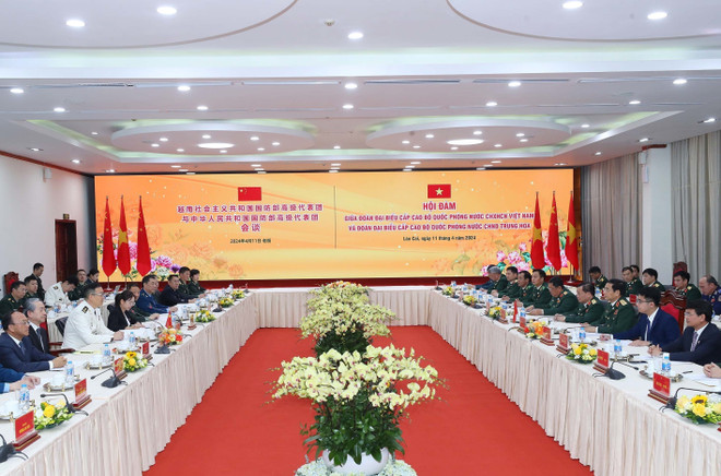 Efectúan octavo intercambio amistoso de defensa fronteriza Vietnam-China ảnh 2 Efectúan octavo intercambio amistoso de defensa fronteriza Vietnam-China ảnh 2